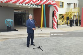 Füzuli şəhərində yeni tikilmiş uşaq bağçasının açılışı olub - FOTO  - YENİLƏNİB 