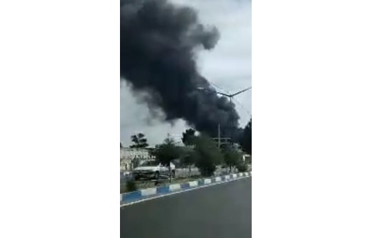 İranda zavodda yanğın baş verib