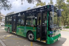 Xankəndidə şəhərdaxili avtobus marşrutları fəaliyyətə başlayıb - YENİLƏNİB 