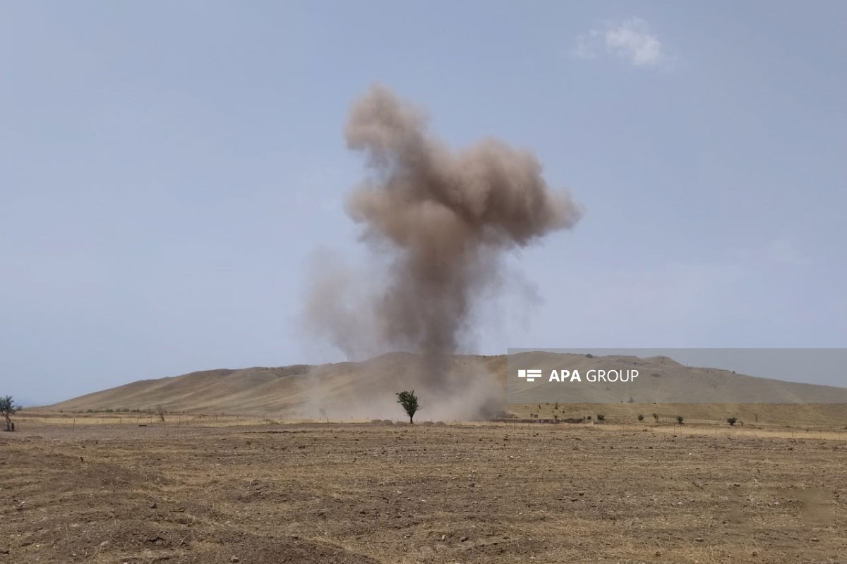 Ağdərə rayonunda mina partlayışı baş verib, Xocalı sakini xəsarət alıb
