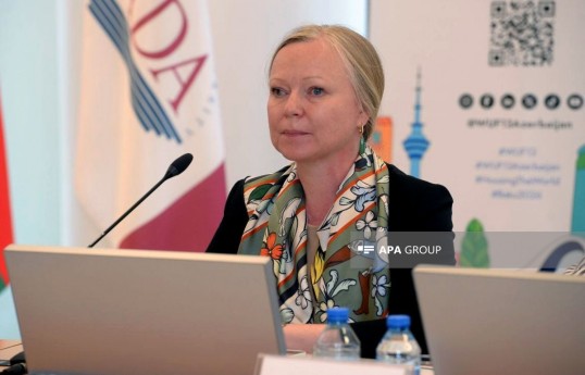 BMT-nin Məskunlaşma Proqramının (UN - Habitat) Kommunikasiya direktoru Katerina Bezqaçina