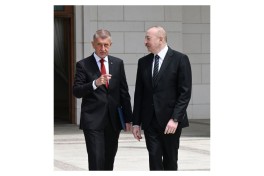 Prezident İlham Əliyev və Çexiyanın Baş naziri Andrey Babiş mətbuata bəyanatlarla çıxış ediblər - FOTO  - YENİLƏNİB 