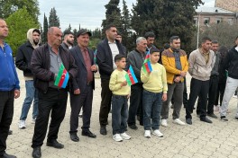 Növbəti köç karvanı Xocavənd şəhərinə və Xanoba kəndinə çatıb, açarlar təqdim edilib - YENİLƏNİB  - FOTO 