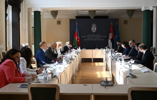 Belqradda Azərbaycanla Serbiya arasında konsulluq məsləhətləşmələri keçirilib