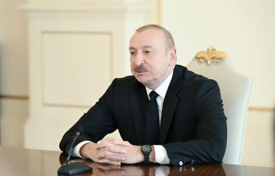 Azərbaycan Prezidenti İlham Əliyev
