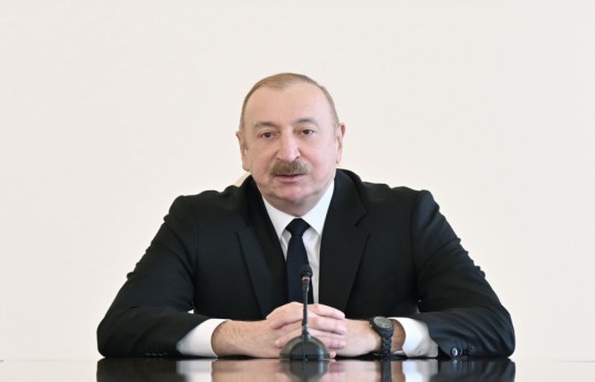 Azərbaycan Respublikasının Prezidenti İlham Əliyev