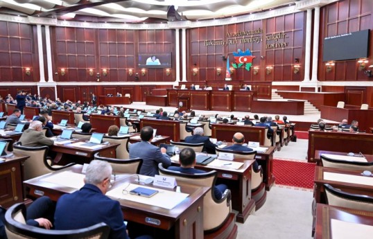 Milli Məclisin iclası başlayıb