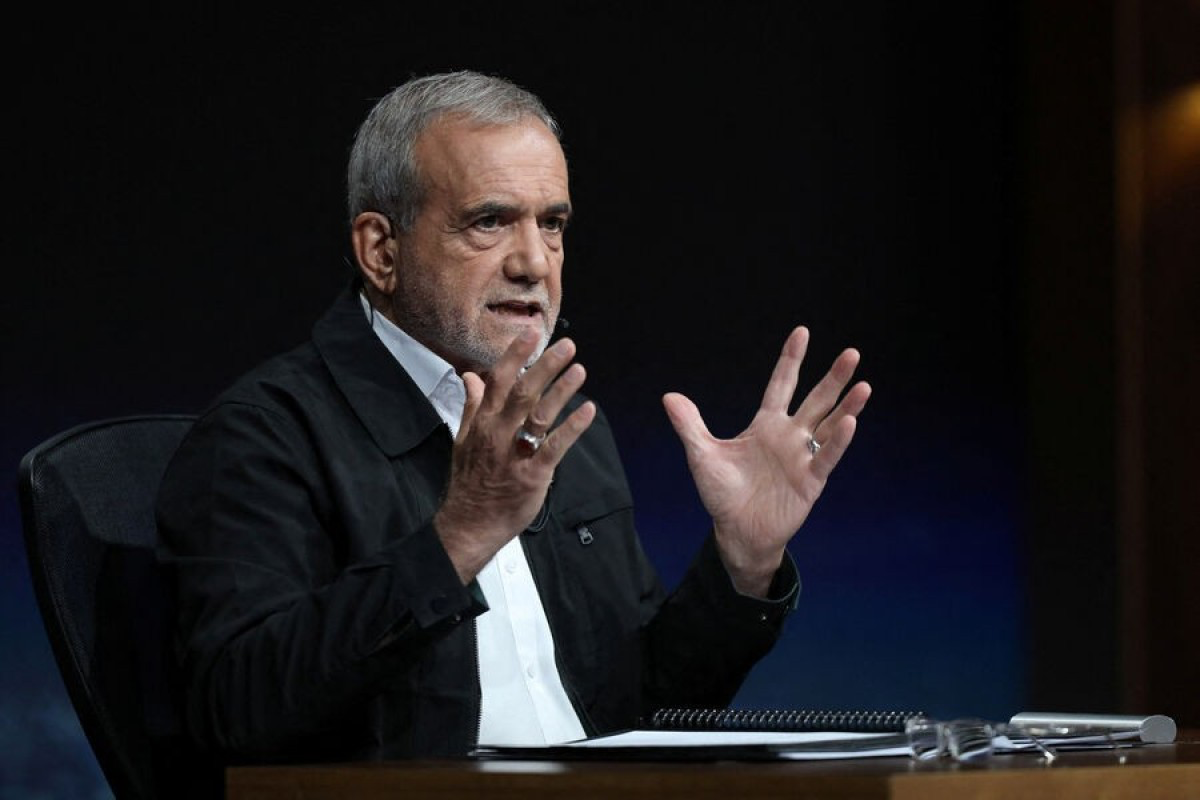 Iranian President Masoud Pezeshkian