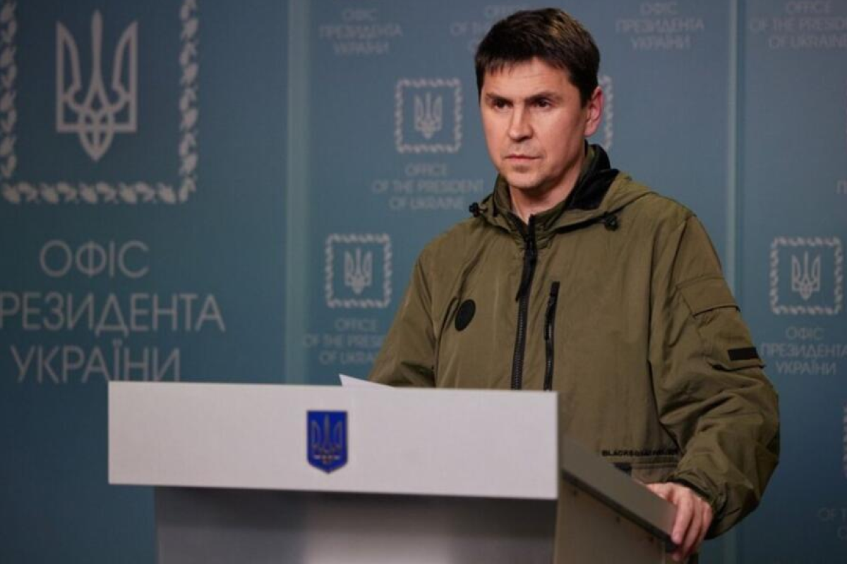 Ukrayna Prezident Ofisinin rəhbəri Mixaylo Podolyak
