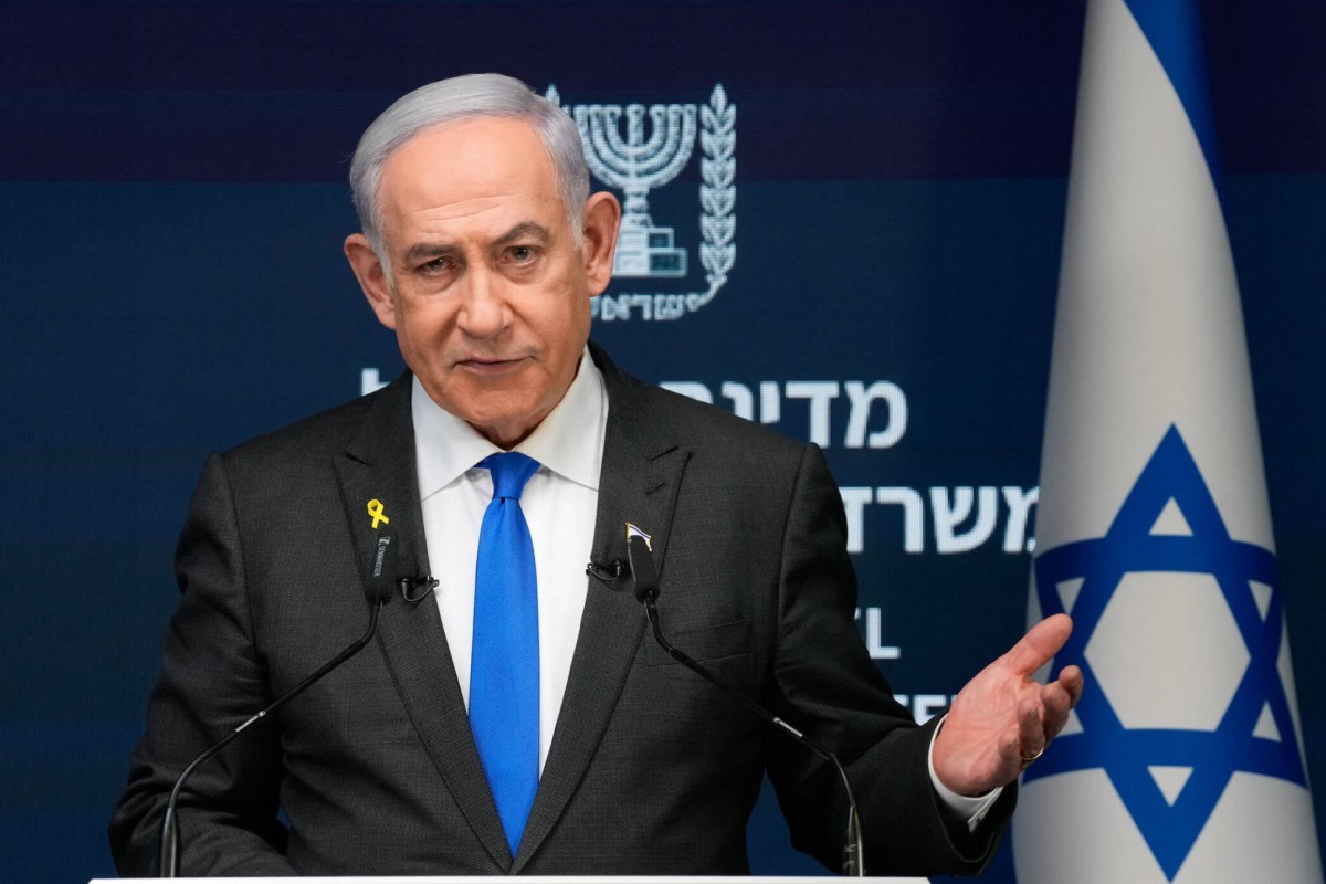 İsrailin Baş naziri Benyamin Netanyahu və ABŞ Prezidenti Donald Tramp