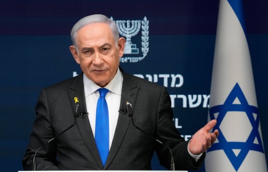İsrailin Baş naziri Benyamin Netanyahu və ABŞ Prezidenti Donald Tramp