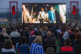 “AzerGold” və Bakı Media Mərkəzinin təşkilatçılığı ilə Daşkəsəndə milli kino seansı keçirilib - FOTO 
