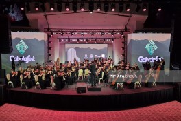 XV Qəbələ Beynəlxalq Musiqi Festivalının təntənəli bağlanış konserti keçirilib - FOTO 