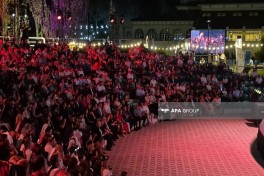 XV Qəbələ Beynəlxalq Musiqi Festivalının təntənəli bağlanış konserti keçirilib - FOTO 