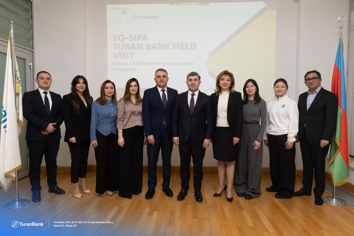 TuranBank beynəlxalq əməkdaşlıq çərçivəsində gender bərabərliyinə dair strateji layihəni yekunlaşdırıb