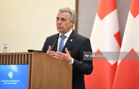 İsveçrə Konfederasiyasının federal xarici işlər naziri, ATƏT-in fəaliyyətdə olan sədri İqnatsio Kassis