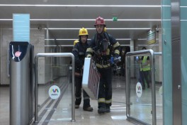 FHN metroda birgə təlim keçirib - VİDEO 