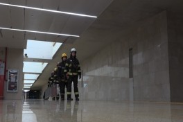 FHN metroda birgə təlim keçirib - VİDEO 
