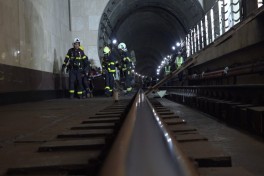 FHN metroda birgə təlim keçirib - VİDEO 
