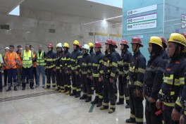 FHN metroda birgə təlim keçirib - VİDEO 