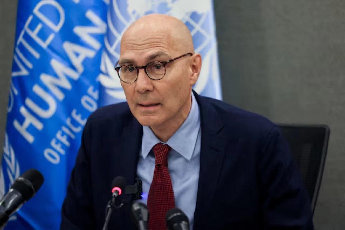 United Nations human rights chief Volker Tuerk