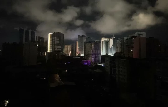Gürcüstanda kütləvi elektrik enerjisi kəsintisi baş verib