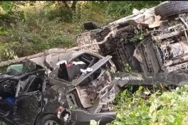 Bakı-Quba yolunda zəncirvari qəza olub, xəsarət alanlar var - FOTO 