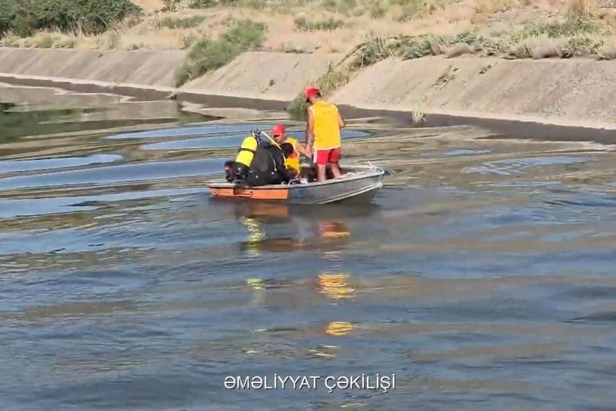 Beyləqanda 19 yaşlı oğlan kanalda boğulub - YENİLƏNİB  - VİDEO 