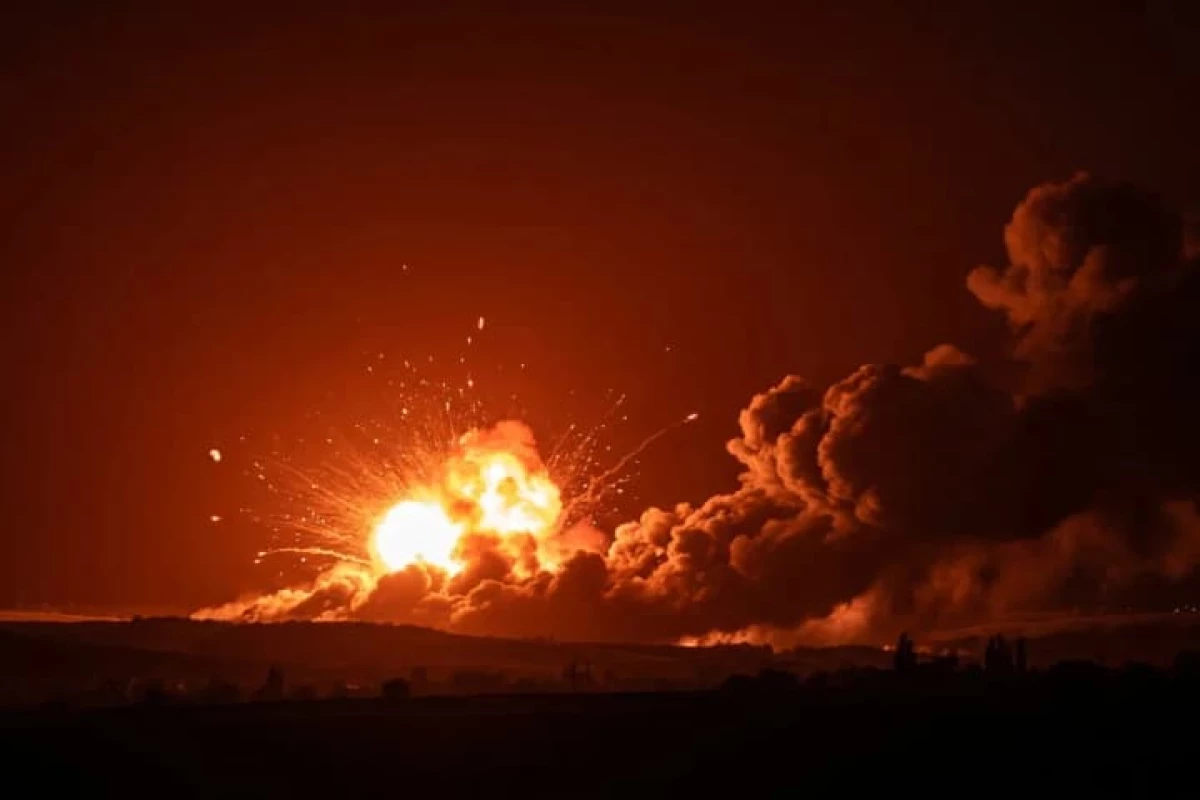 Fire broke out at the “Hvardiiske” airfield in Crimea after explosions