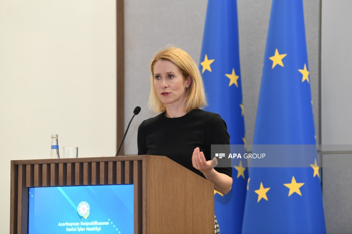 Avropa İttifaqının xarici siyasət və təhlükəsizlik məsələləri üzrə ali nümayəndəsi Kaya Kallas