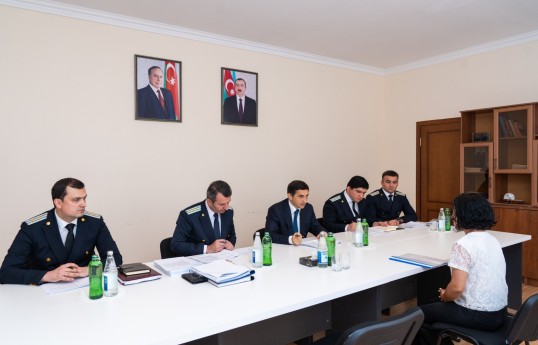 Ədliyyə naziri Lerik rayonunda vətəndaşları qəbul edib