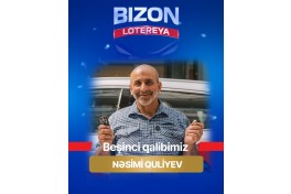Bizon lotereyasında daha 4 avtomobil sahibini tapıb
