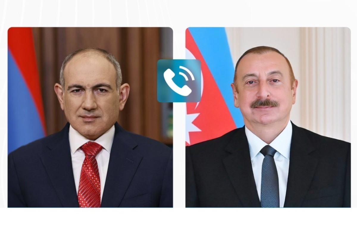 Armenian Prime Minister Nikol Pashinyan calls Azerbaijani President Ilham Aliyev