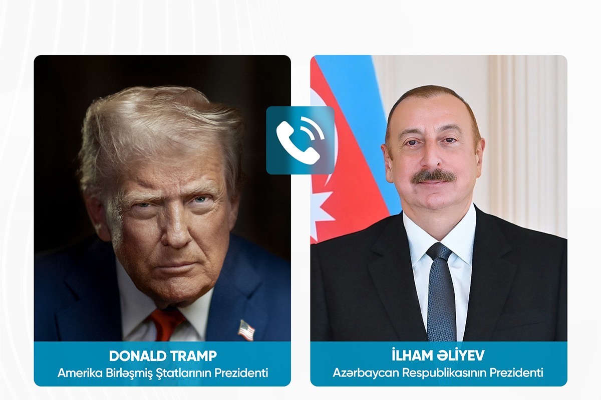 Azərbaycan və ABŞ prezidentləri  arasında telefon danışığı olub