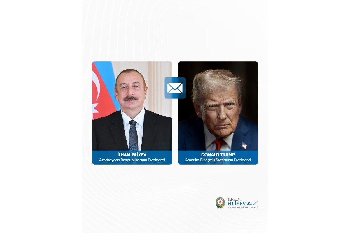 Prezident İlham Əliyev ABŞ prezidenti Donald Trampa məktub ünvanlayıb