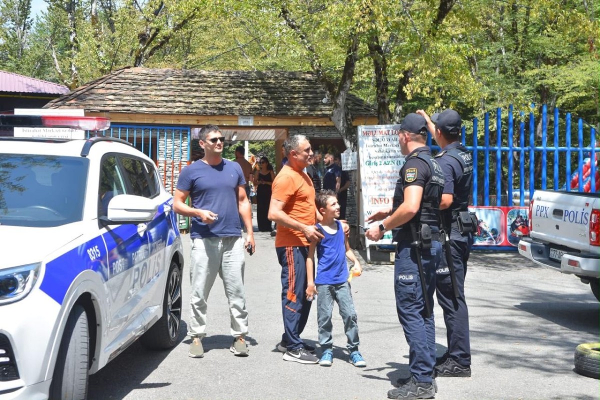 İstirahət zonalarında polisin fasiləsiz xidməti təşkil edilib - <span class="red_color">FOTO