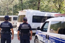 İstirahət zonalarında polisin fasiləsiz xidməti təşkil edilib - FOTO 