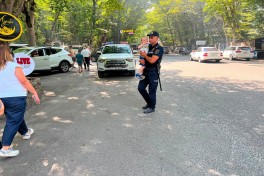 İstirahət zonalarında polisin fasiləsiz xidməti təşkil edilib - FOTO 