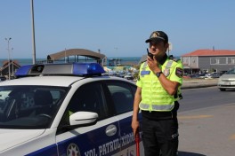 İstirahət zonalarında polisin fasiləsiz xidməti təşkil edilib - FOTO 