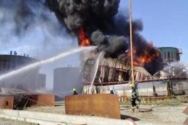Bakıda yanacaq çəni yanır  - FOTO  - VİDEO  - YENİLƏNİB -4 
