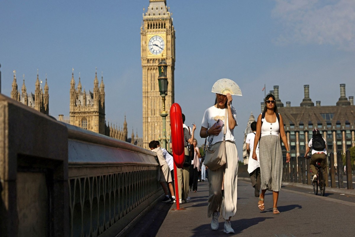 Britaniyada 30 illik isti hava rekordu yenilənib