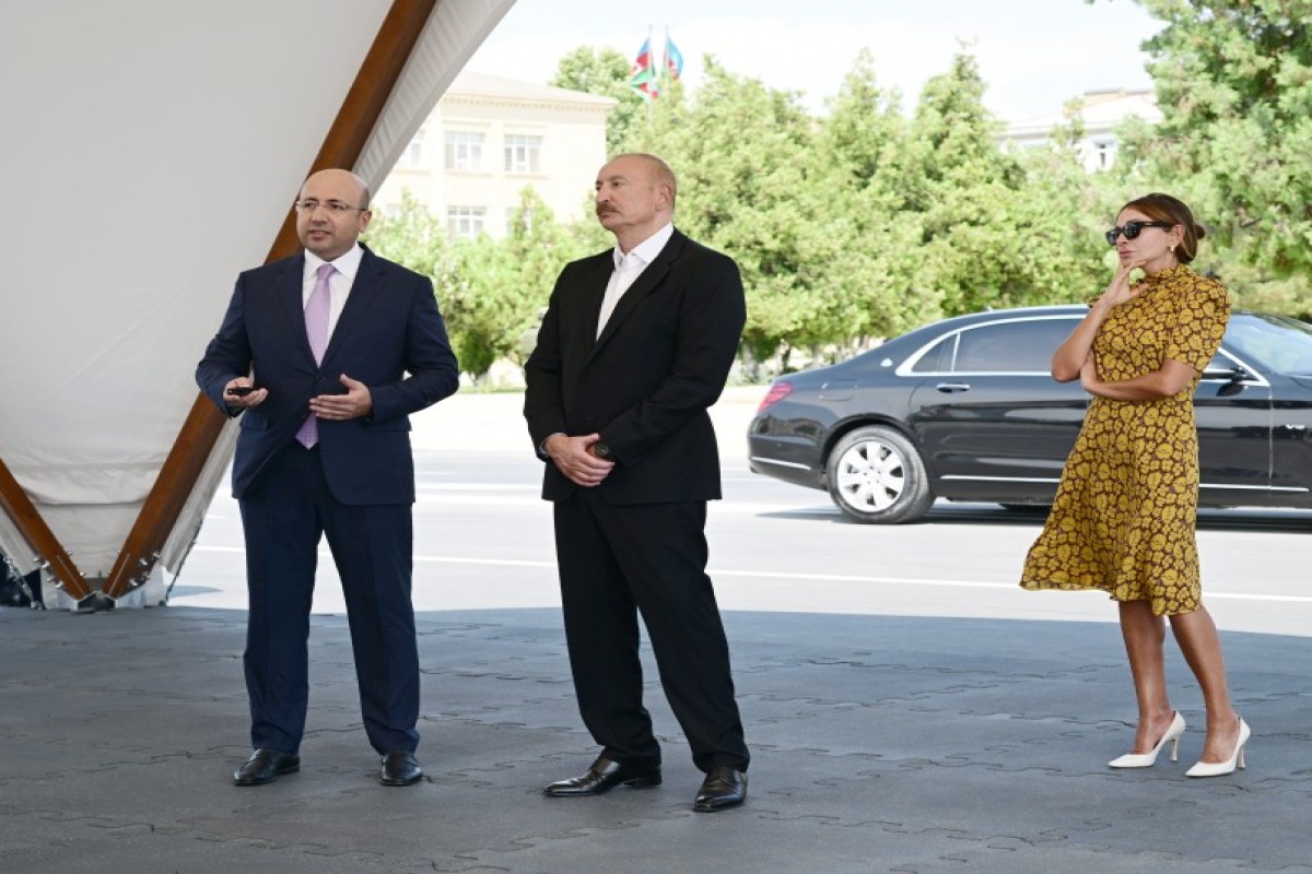 Prezident İlham Əliyev “Naxçıvan şəhərinin 2044-cü ilədək inkişafına dair Baş Planı” ilə tanış olub - <span class="red_color">FOTO