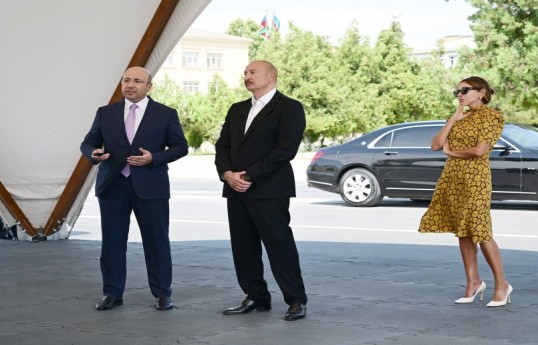 Prezident İlham Əliyev “Naxçıvan şəhərinin 2044-cü ilədək inkişafına dair Baş Planı” ilə tanış olub - FOTO 