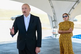 Prezident İlham Əliyev Naxçıvan Sənaye Parkının təməlini qoyub  - FOTO  - VİDEO  - YENİLƏNİB 