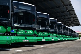 Prezident İlham Əliyev Naxçıvanda elektrik mühərrikli yeni avtobuslara baxıb, dəmir yolu infrastrukturunda aparılan yenidənqurma işləri ilə tanış olub - YENİLƏNİB  - VİDEO 