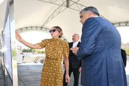 “Naxçıvan” Mehmanxana Kompleksinin təməli qoyulub - FOTO 