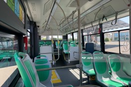 Naxçıvanda elektrik avtobusları “BakıKart” və bank kartları ilə ödəniş qəbul edəcək - FOTO 