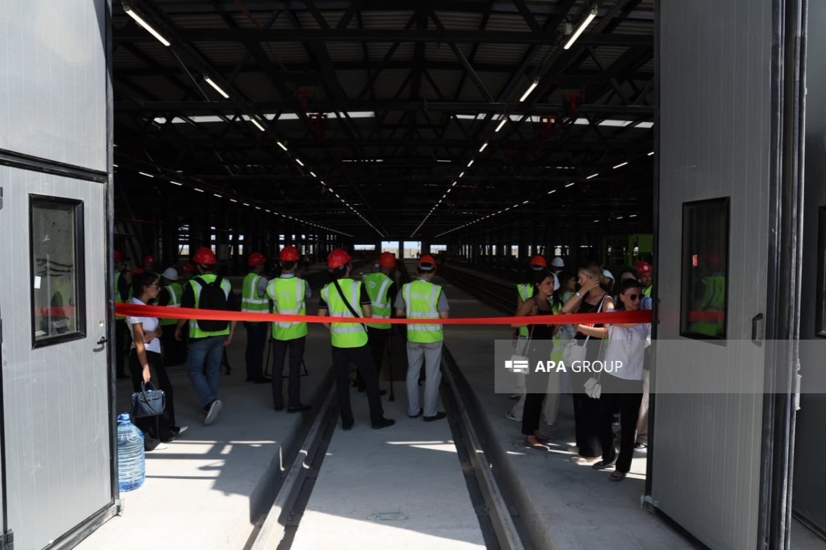 Bakı metrosunun “Dərnəgül” elektrik deposu qismən istismara verilib - <span class="red_color">FOTO
