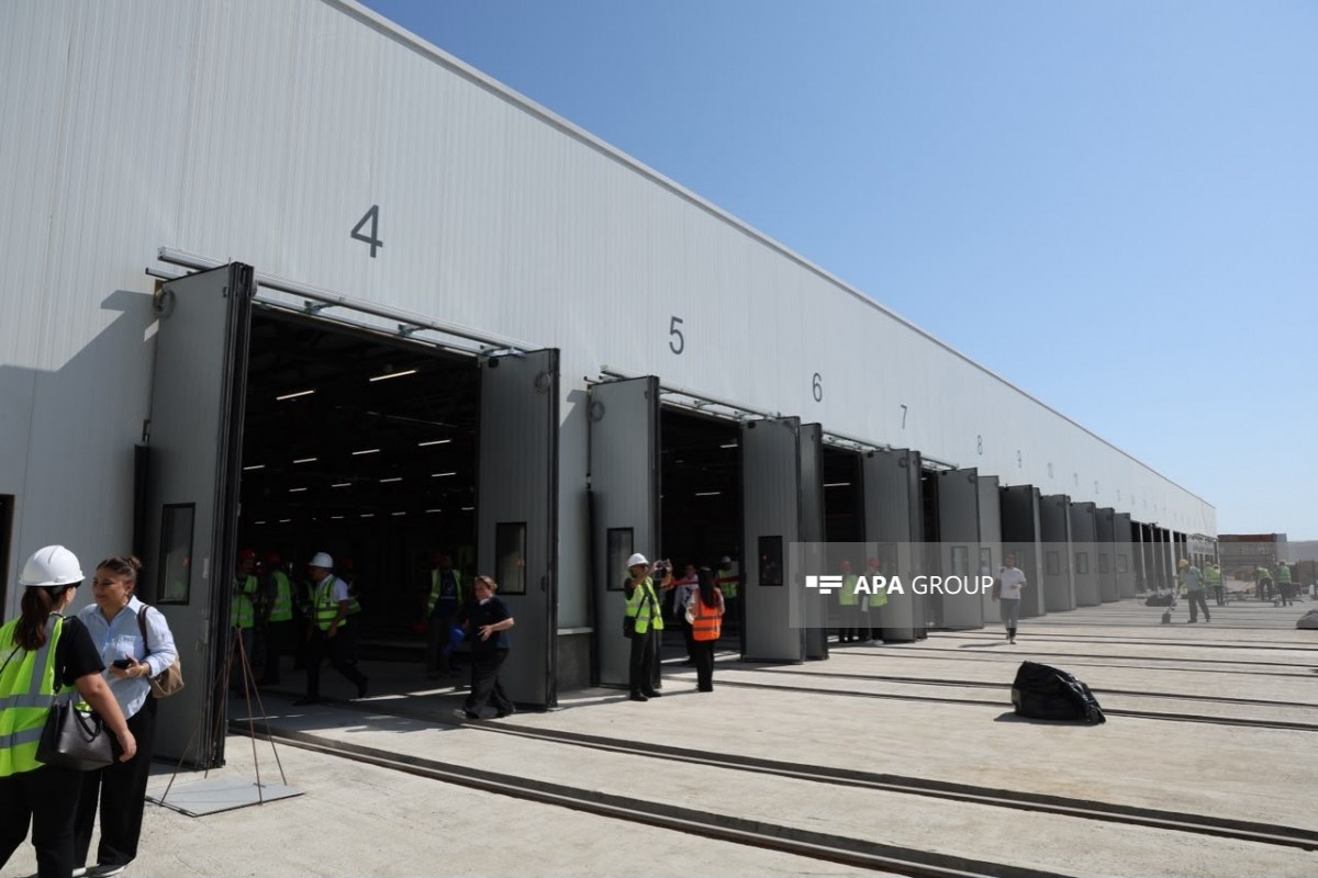Bakı metrosunun “Dərnəgül” elektrik deposu qismən istismara verilib