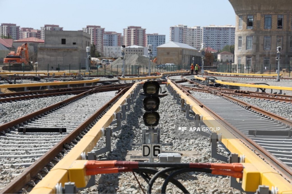 Bakı metrosunun “Dərnəgül” elektrik deposu qismən istismara verilib, ilk qatar qəbul olunub - <span class="red_color">FOTO - <span class="red_color">YENİLƏNİB